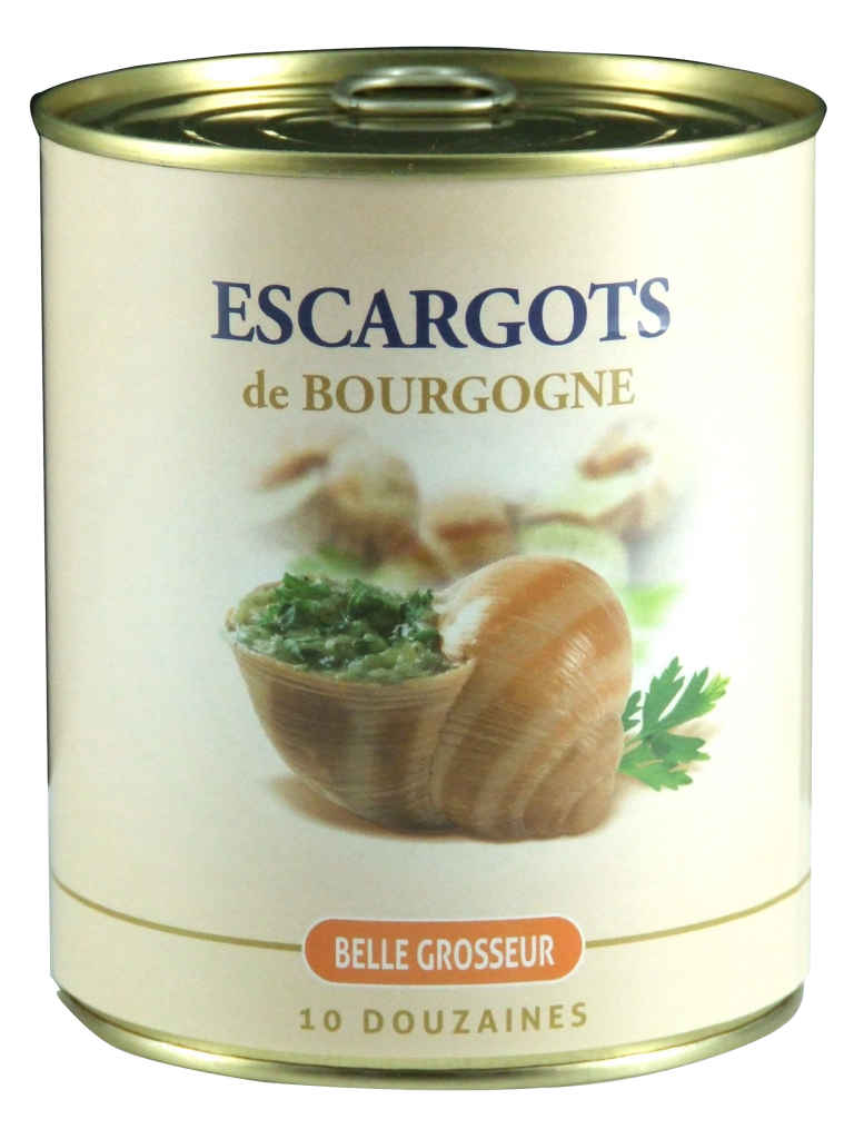 Nos Escargots de Bourgogne en conserve
